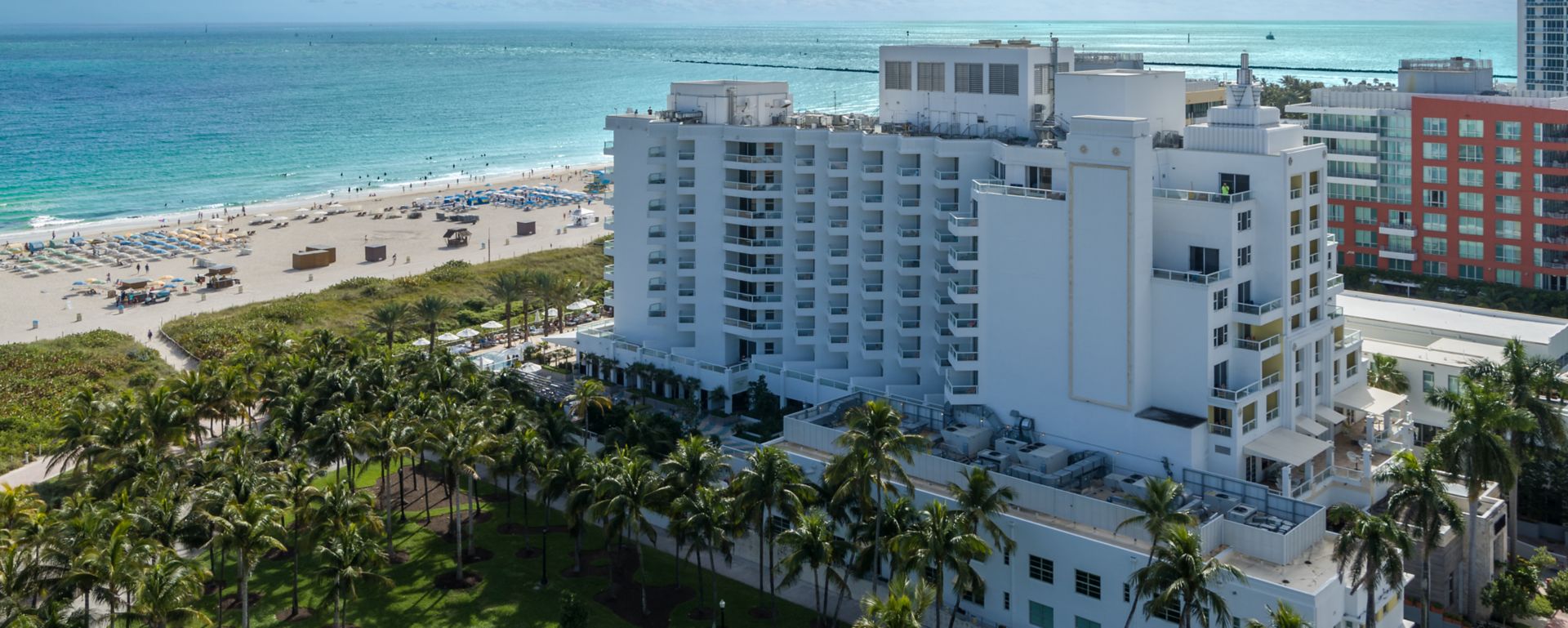 Oceanfront hotel property in South Beach